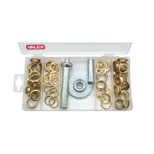 Set occhielli con foro - set,